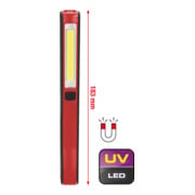 KS Tools LED COB Lampe d'inspection à bande 190 lumens avec spot UV LED-2