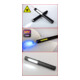 KS Tools LED COB Stripe inspectielamp 350 lumen met UV spot LED en laserpointer