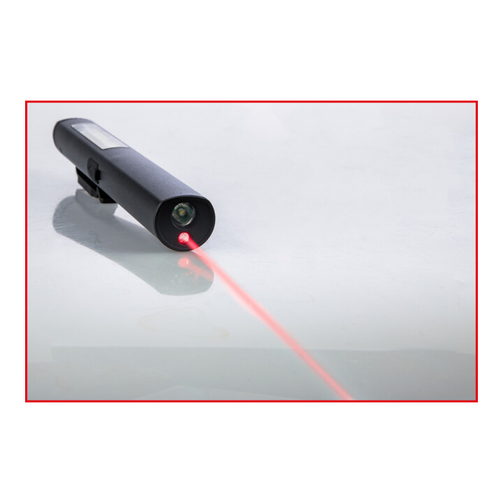 KS Tools LED COB Stripe inspectielamp 350 lumen met UV spot LED en laserpointer