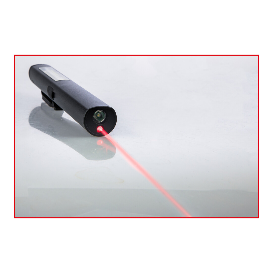 KS Tools LED COB Stripe inspectielamp 350 lumen met UV spot LED en laserpointer