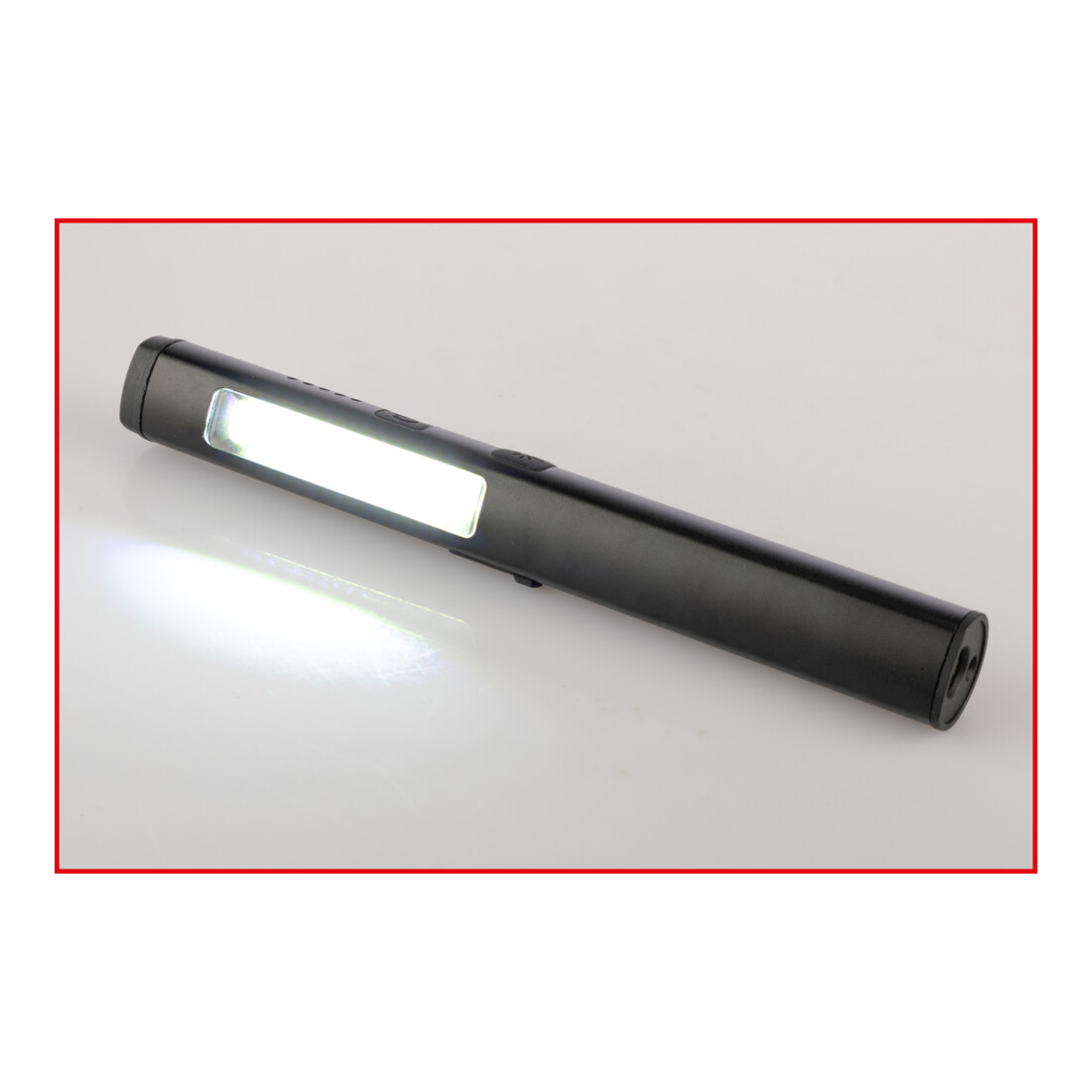 KS Tools LED COB Stripe inspectielamp 350 lumen met UV spot LED en laserpointer