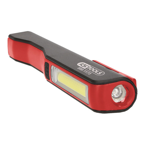 KS Tools LED COB Stripe Inspektionslampe 190 Lumen mit UV-Spot LED