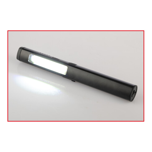 KS Tools LED COB Stripe Inspektionslampe 350 Lumen mit UV-Spot LED und Laserpointer