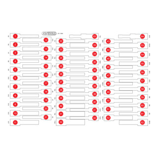 KS Tools Leere Schaumstoffeinlage zu 811.1064