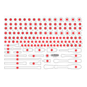 KS Tools Leere Schaumstoffeinlage zu 811.1142