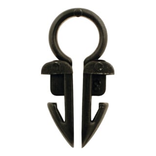 KS Tools Leitungsclip-Draht ø 6,3mm,10er Pack