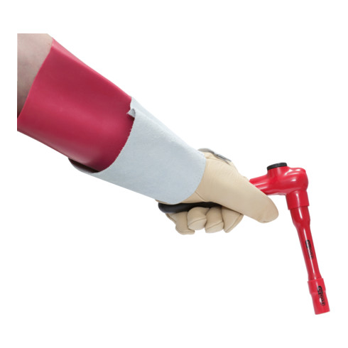 KS Tools Leva a cricco 1/2" isolata, 32 denti