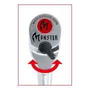 KS Tools Leva a cricco 1/2" Monster,100 denti-5
