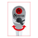 KS Tools Leva a cricco 1/4" Monster,80 denti-5
