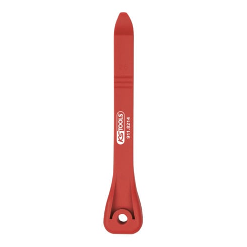 KS Tools Leva a cuneo, curva, a punta, 175mm