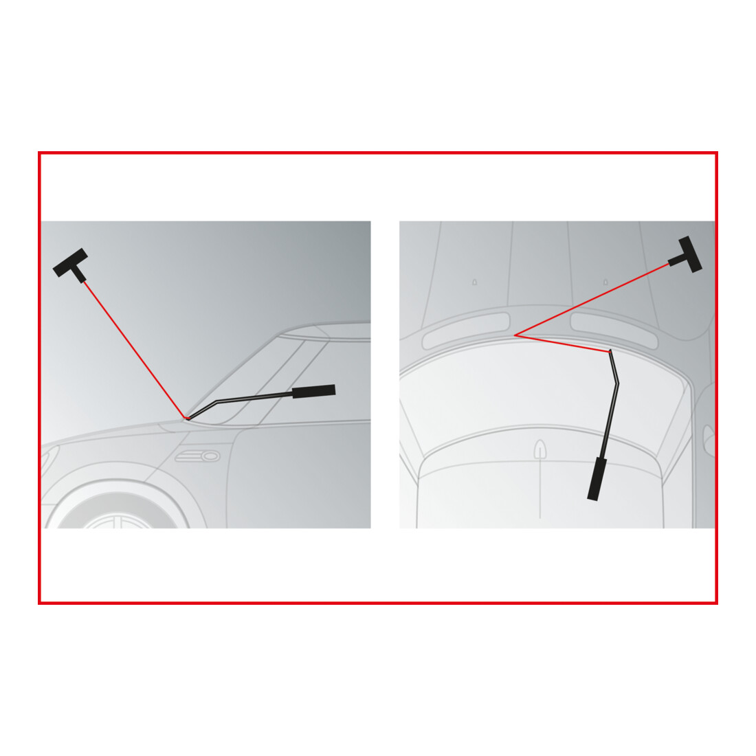 KS Tools Leva bloccafilo 350mm