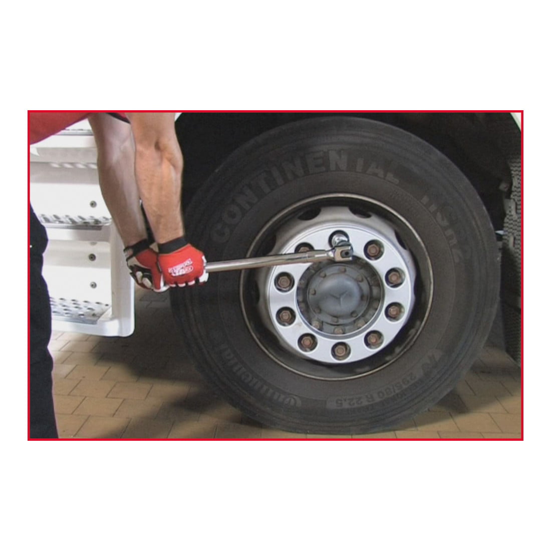 KS Tools Leva telescopica con cricchetto reversibile 3/4"