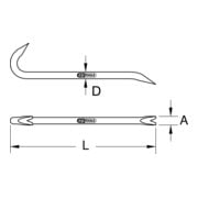 KS Tools Levachiodi TITANplus, 457mm-3