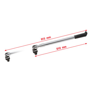 KS Tools Levier télescopique avec cliquet réversible 3/4"