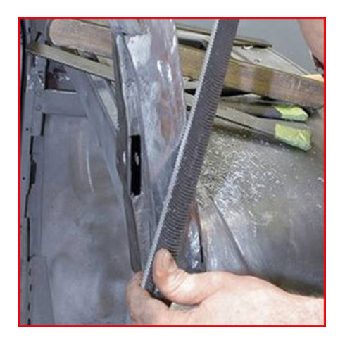 KS Tools Lima per carrozzeria, dentatura incrociata