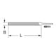 KS Tools Lima per pinze freno senza impugnatura, 150mm-4