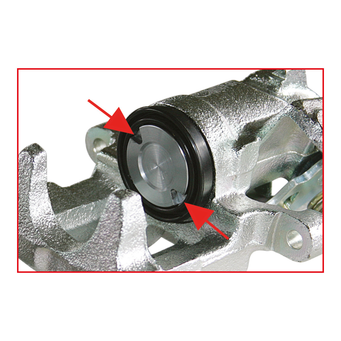 KS Tools links draaispindel, 155mm
