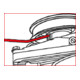 KS Tools Lüfterkupplung-Gegenhalter für Mercedes-3