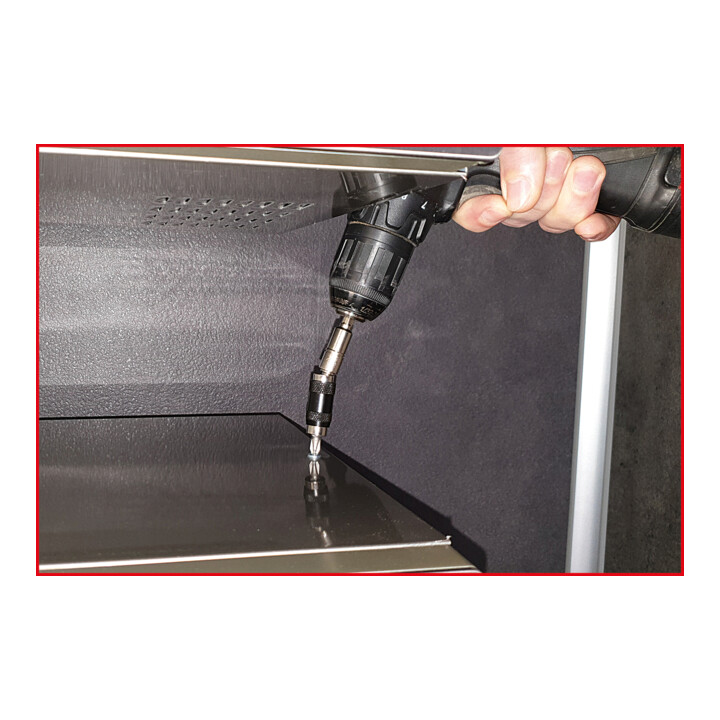 KS Tools Magnetischer Schnellwechsel-Bithalter mit Gelenk 1/4 Zoll