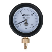 KS Tools Manometer inkl. Anschlussnippel und Schutzkappe