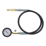 KS Tools Manometro con tubo flessibile, 10bar