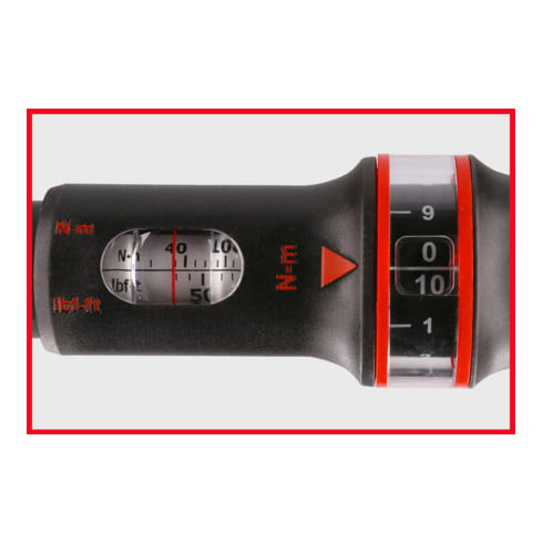 KS Tools Chiave dinamometrica a cricchetto ERGOTORQUEprecision 1/2" con manopola