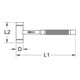 Outils KS Marteau en laiton-3