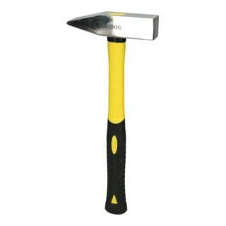 KS Tools Martello da montatore in acciaio inox con manico in fibra di vetro, 3000g