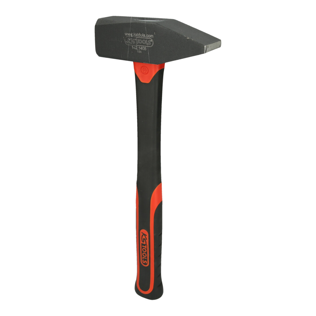 KS Tools Martello da montatore manico in fibra di vetro, 2000g