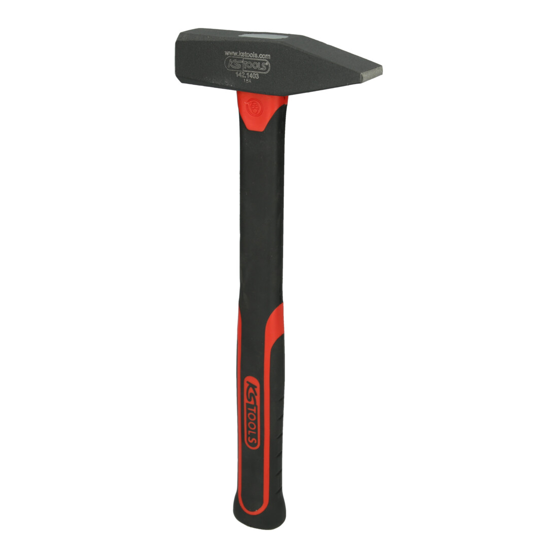 KS Tools Martello da montatore manico in fibra di vetro, 600g