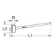 KS Tools Martello da roccia, 3000g-3