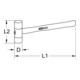 KS Tools Martello in plastica-4