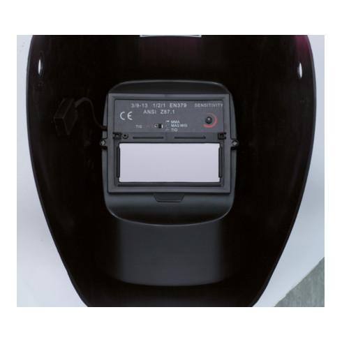 KS Tools Masque de soudure avec lampe frontale intégrée