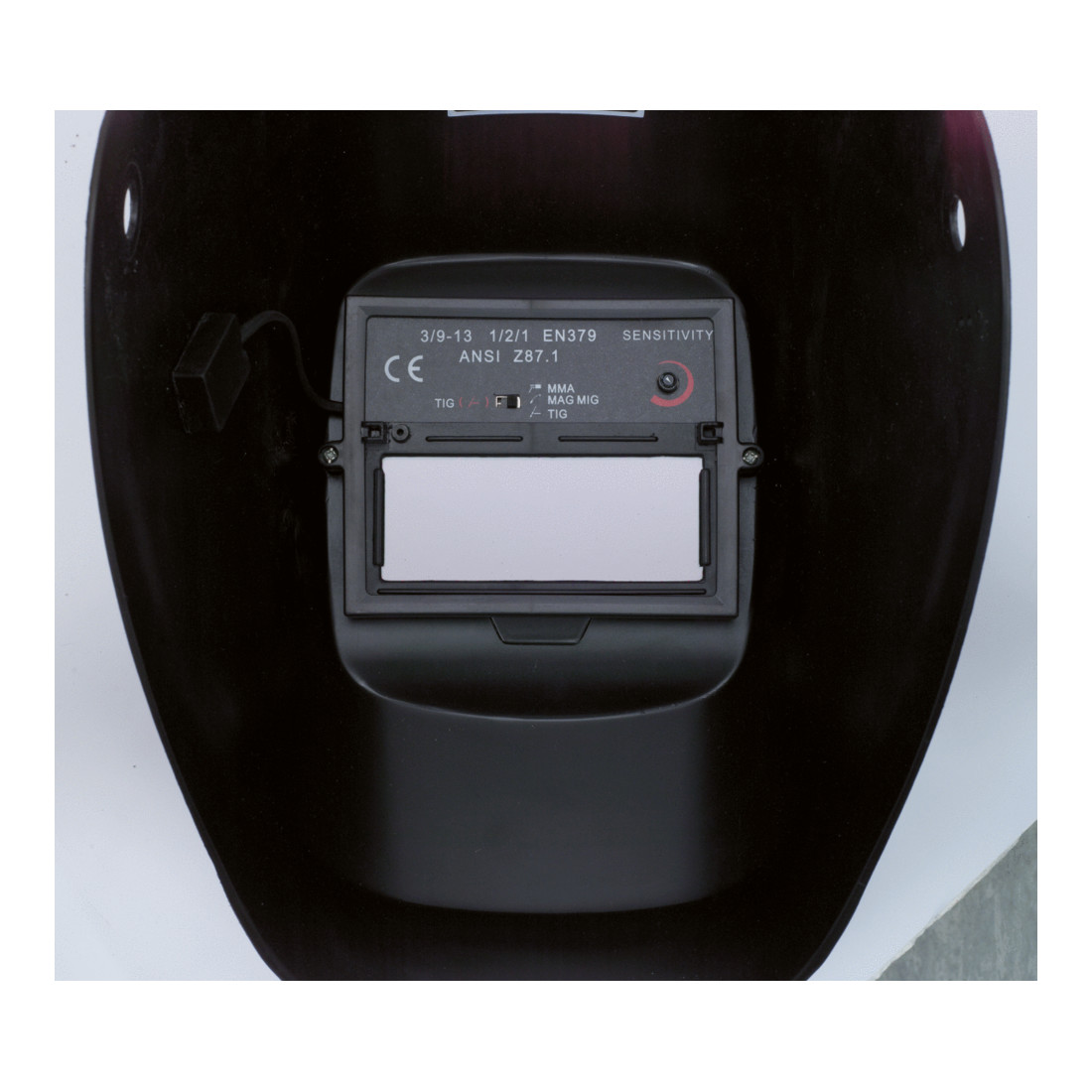 KS Tools Masque de soudure avec lampe frontale intégrée