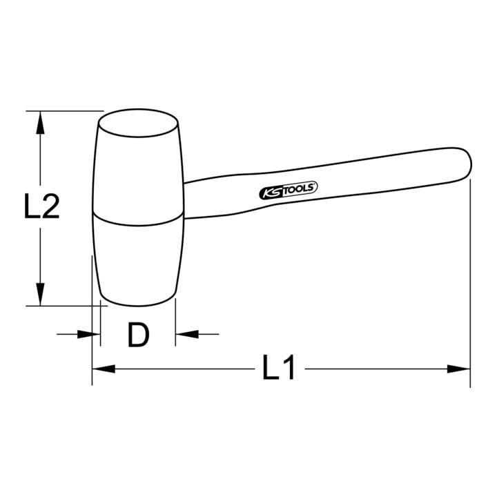 KS Tools Massettes BRONZEplus, 2700g