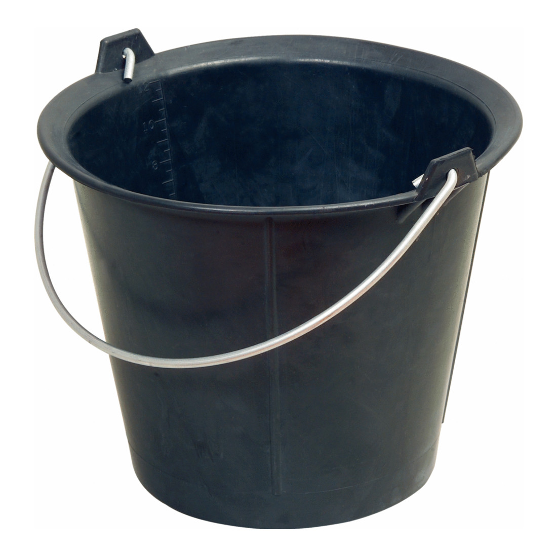 KS Tools massief rubberen emmer, 12 liter, zeer elastisch