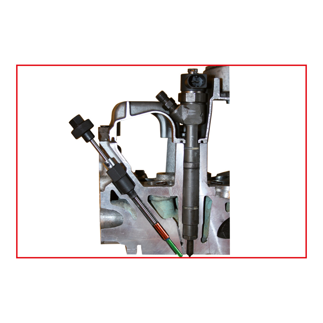 KS Tools MASTER 3 in 1 Glühkerzen-Reibahlen-Satz, 9-teilig