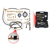 KS Tools Master brandstofinspuitsysteem drukmeterset voor benzinemotoren, 42-delig
