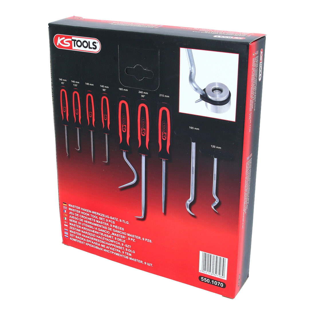 KS Tools Master haakset, 9 delig