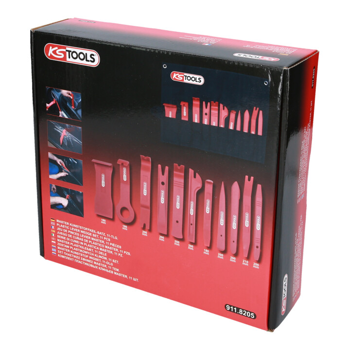 KS Tools MASTER Kunststoffkeil-Satz, 11-tlg.