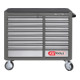 KS Tools MASTERline Großraum-Werkstattwagen, mit 16 Schubladen grau/silber-3