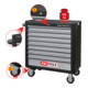 KS Tools MASTERline Werkstattwagen mit 8 Schubladen XL,schwarz/silber-1