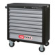 KS Tools MASTERline Werkstattwagen mit 8 Schubladen XL,schwarz/silber-3