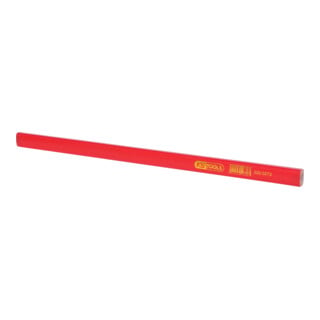 KS Tools Matita da carpentiere, rosso, HB