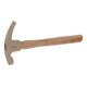 KS Tools Mazzetta BRONZEplus da muratore con manico in legno di noce-1