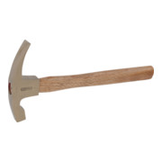 KS Tools Mazzetta BRONZEplus da muratore con manico in legno di noce