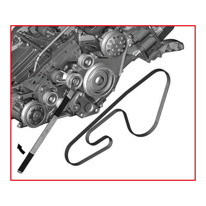 KS Tools Mercedes Keilriemen-Montagehebel