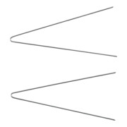 KS Tools Mercedes Zündschloss Demontage-Nadel-Werkzeug Ø 1,25 mm, 2-teilig