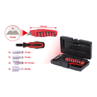 KS Tools messenschraper set, 27 stuks
