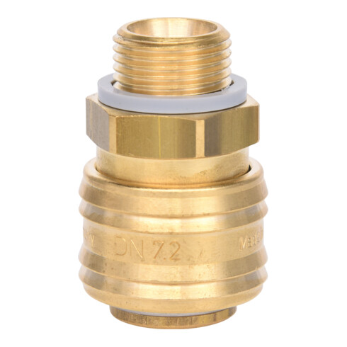 KS Tools Messing-Kupplung mit Außengewinde